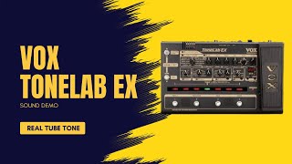 On the Spot  Vox Tonelab EX Guitar Multieffects Real Tube Tone [upl. by Asinet]