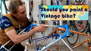 Should you paint a vintage bike [upl. by Isaiah]