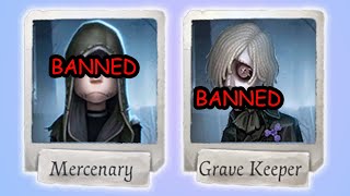 so I banned my main survivors  Identity V Robbie The Axe Boy  IDV Pawnbroker limited skin [upl. by Hemetaf]