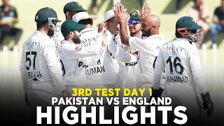 Full Highlights  Pakistan vs England  3rd Test Day 1 2024  PCB  M3G1K [upl. by Akiwak]