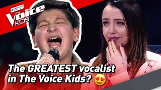 Is this 12YearOld the GREATEST vocalist of The Voice Kids EVER [upl. by Bates]