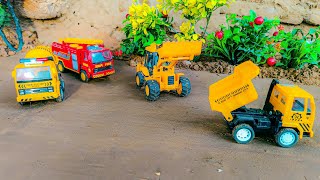 jcb3dx backhoe parking video jcb tractor parking video jcb5cx jcb cartoon videos  rm creators [upl. by Lamej]