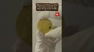 50 درهم جد نادرة وقيمة Proof من الذهب Morocco 50 Dirhams 1975 Gold Proof International Womens Year [upl. by Ecirtemed287]