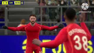 Liverpool Vs Crystal Palace 10 All Goals Highlight efootball Gameplay [upl. by Heller]