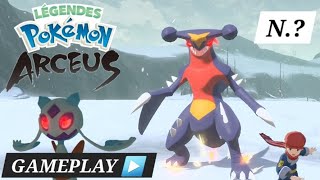 Légendes Pokémon Arceus GAMEPLAY ▶️ CAPTURE DU BARON LE PLUS FORT DU JEU ✨️ [upl. by Eidorb673]