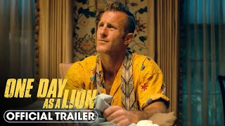 One Day as A Lion 2023 Official Trailer  Scott Caan JK Simmons [upl. by Tomasine531]