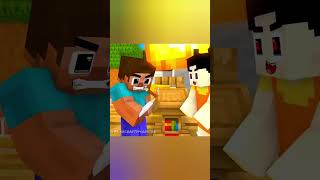 Monster School Zombie and Squid Game doll Robbery  Minecraft Animation [upl. by Naujtna161]