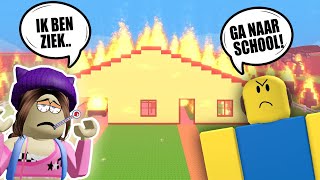 PROBEREN TE SPIJBELEN IN ROBLOX  Need More Heat Goed Einde [upl. by Klockau]