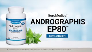 Andrographis EP80™ Extra Strength from EuroMedica® [upl. by Hsatan]