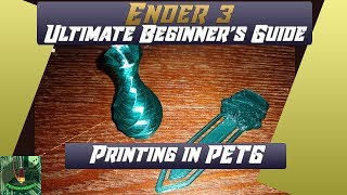 Printing PETG on an Ender 3 [upl. by Dyrrej]