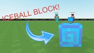 I OBTAINED THE ICEBALL BLOCK IN GREENVILLE  bloxdio [upl. by Moonier]