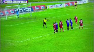 Tazama penati ya Mugalu  mbeya city vs simba [upl. by Eecart]