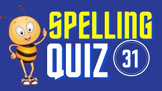 Spelling Quiz 31Listen and SpellPracise SpellingLearn New WordsEnglish Spelling [upl. by Kev]