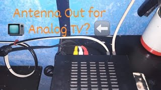 Analog TV by using GMA Affordabox via Ant Out [upl. by Gyatt]