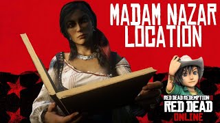 Madam Nazar location 6 February 2024 in Red Dead Online Collector Role [upl. by Geraldina]