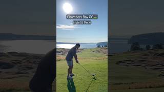 CHAMBERS BAY 😍🏌️ golfcourse [upl. by Sclater273]