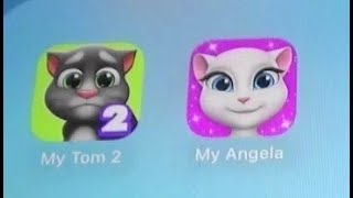 My Talking Tom 2 Vs My Talking Angela [upl. by Doownyl]