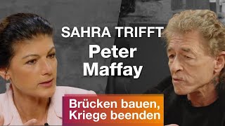 Sahra trifft Peter Maffay „Brücken bauen Kriege beenden“ [upl. by Glen]