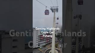 Gentling Highlands premium outlet cable car pahangmalaysia kualalumpur trip gentinghighlands [upl. by Lucais]