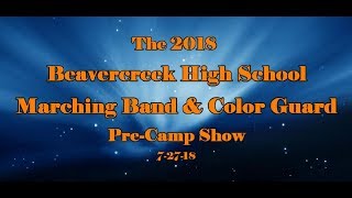 2018 BHS MB amp CG Pre Camp Show slide show [upl. by Anialram]