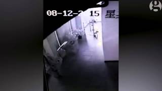 Huge explosion in Tianjin China caught on CCTV [upl. by Natasha882]