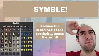 Symble puzzle a tough Wordle variant 25 Jan 24 puzzle variant wordgames puzzle speedsolving [upl. by Anera]