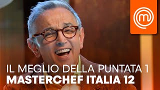 Il meglio della prima puntata  Live Cooking MasterChef Italia 12 [upl. by Leelahk]