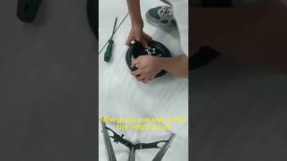 8 5‘’ Gotrax Scooter Replace the solid tire video [upl. by Klayman]