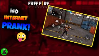 NO INTERNET PRANK IN LONE WOLF 🤪  GARENA FREE FIRE [upl. by Sert]