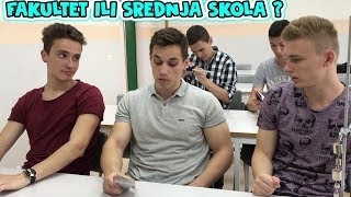 Srednja Škola vs Fakultet [upl. by Tedd890]