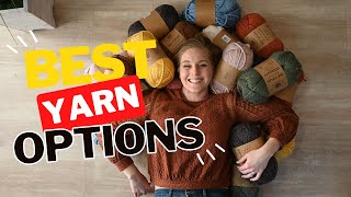 Best YARN OPTIONS For BLANKETS [upl. by Glenden]