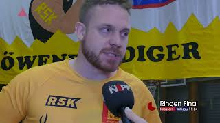 Final Kriessern Willisau spannenste Szenen mit Interviews Trainer [upl. by Sirrot]