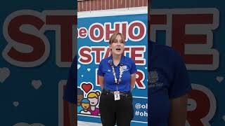 Meet Elsa Lapierre a OhioStateFair Jr Fair Board member representing Ohio Farm Bureau shorts [upl. by Doro730]