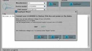 LG KU4000  easy repair with Medusa box [upl. by Felice312]