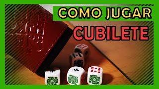 Cómo jugar cubilete [upl. by Hake]