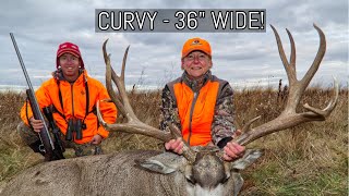 36quot WIDE MULE DEER The GIANT framed mule deer we called Curvy [upl. by Rosenfeld]