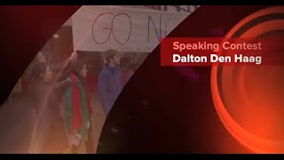 Speaking Contest 2016 Dalton Den Haag [upl. by Aynor]