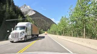 GoPro  Highway Drive  Glacier National Park to Revelstoke British Columbia Canada June 2024 [upl. by Uzzia]