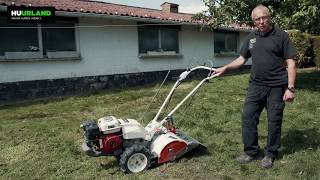 Tuinfrees 5 pk 50cm mechanisch huren bij huurland  Instructievideo [upl. by Nywnorb407]