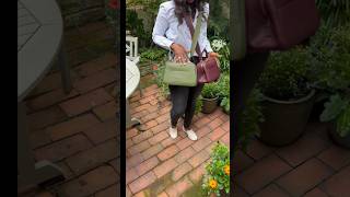 Valextra Serie S forest green or deep purple  Anesu Sagonda luxury designerbags handbags [upl. by Hsaniva]