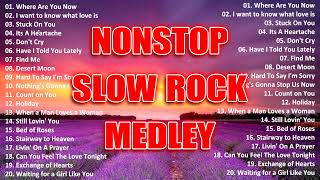 Nonstop Slow Rock Love Songs 80s 90s Playlist  Oldies Medley Non Stop Love Songs [upl. by Audie]