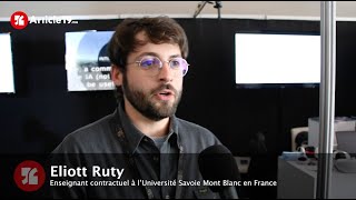 Eliott Ruty enseignant contractuel à l’Université Savoie Mont Blanc en France au festival Tifawt [upl. by Ebocaj]