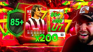 200x 85 PLAYER PICKS amp 650k SUPREME GOLAZO PACKS [upl. by Notlek487]