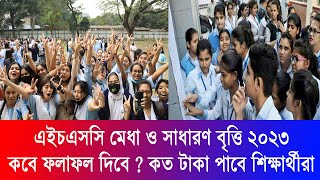 এইচএসসি ২০২৩ মেধা ও সাধারণ বৃত্তি ফলাফল কবে দিবে  HSC Scholarship Result 2023  HSC 2023 Britti [upl. by Bartosch]