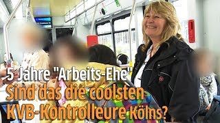 Köln KVBKontrolleure in UBahnen zu Umgang mit Schwarzfahrern und TicketSündern [upl. by Ennaharas]