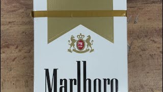 marlboro gold cig review [upl. by Eynaffit]