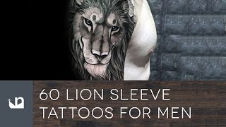 60 Lion Sleeve Tattoos For Men [upl. by As]