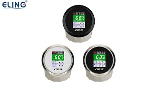 85mm Digital GPS Speedometer 9999kmh MPH Knots for Car Trucks Boat Vessels 932V [upl. by Kwei]