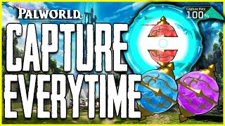 Palworld How To 100 CAPTURE PALS All The Time  How Spheres Work Tips and Tricks [upl. by Ada]