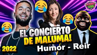 😆INCREIBLE EL EMPR3SARI0 Loquillo Concierto de Maluma  02 de mayo 2022 Humor VIDEO SATISFACTORIO [upl. by Ahsienel]